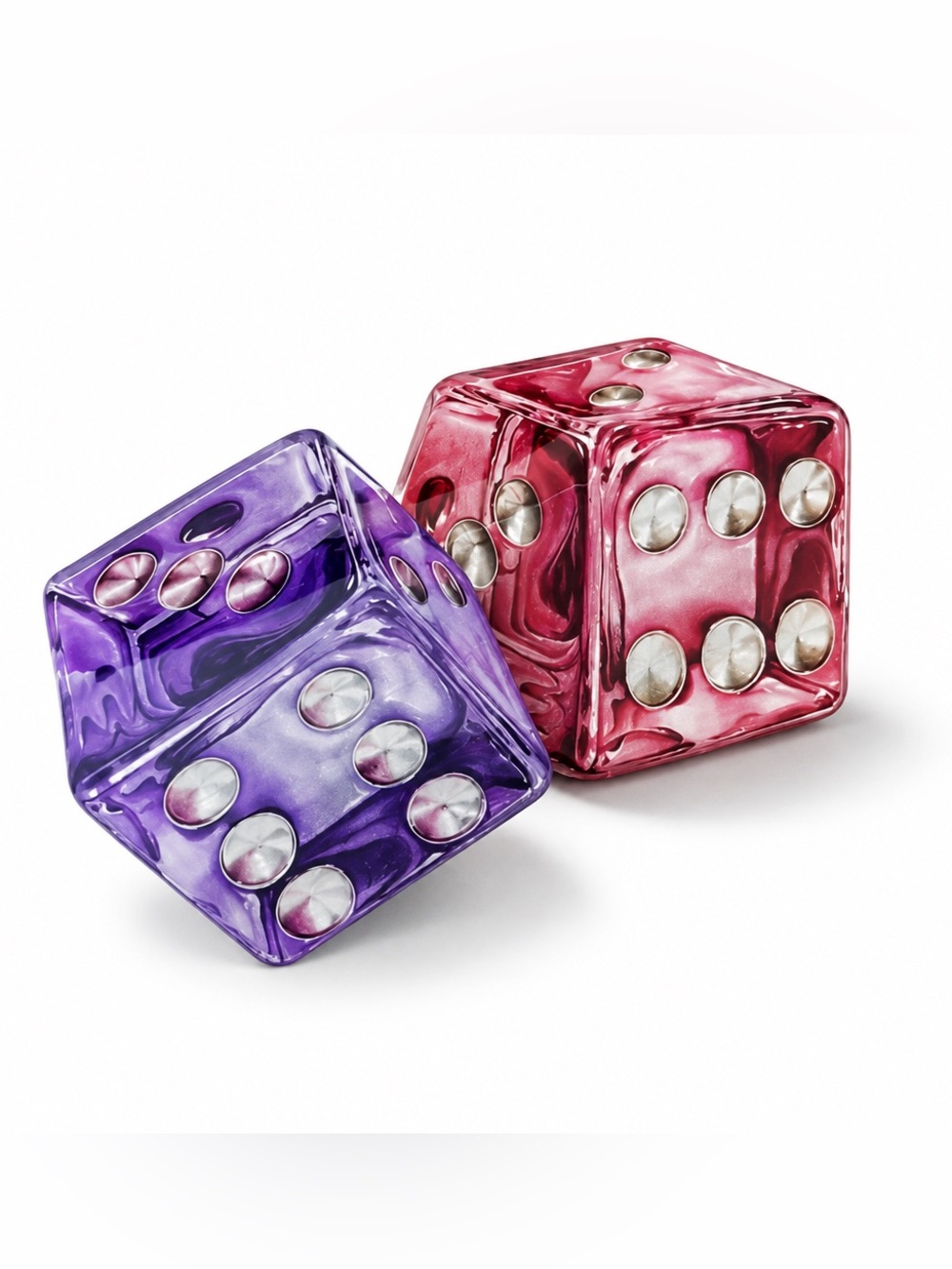 Dice Hair Claw Clip